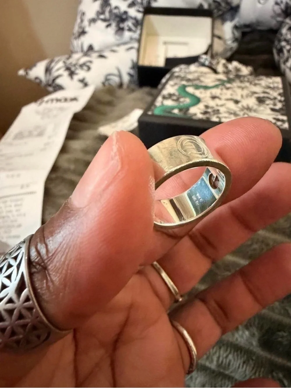Gucci silver Ring